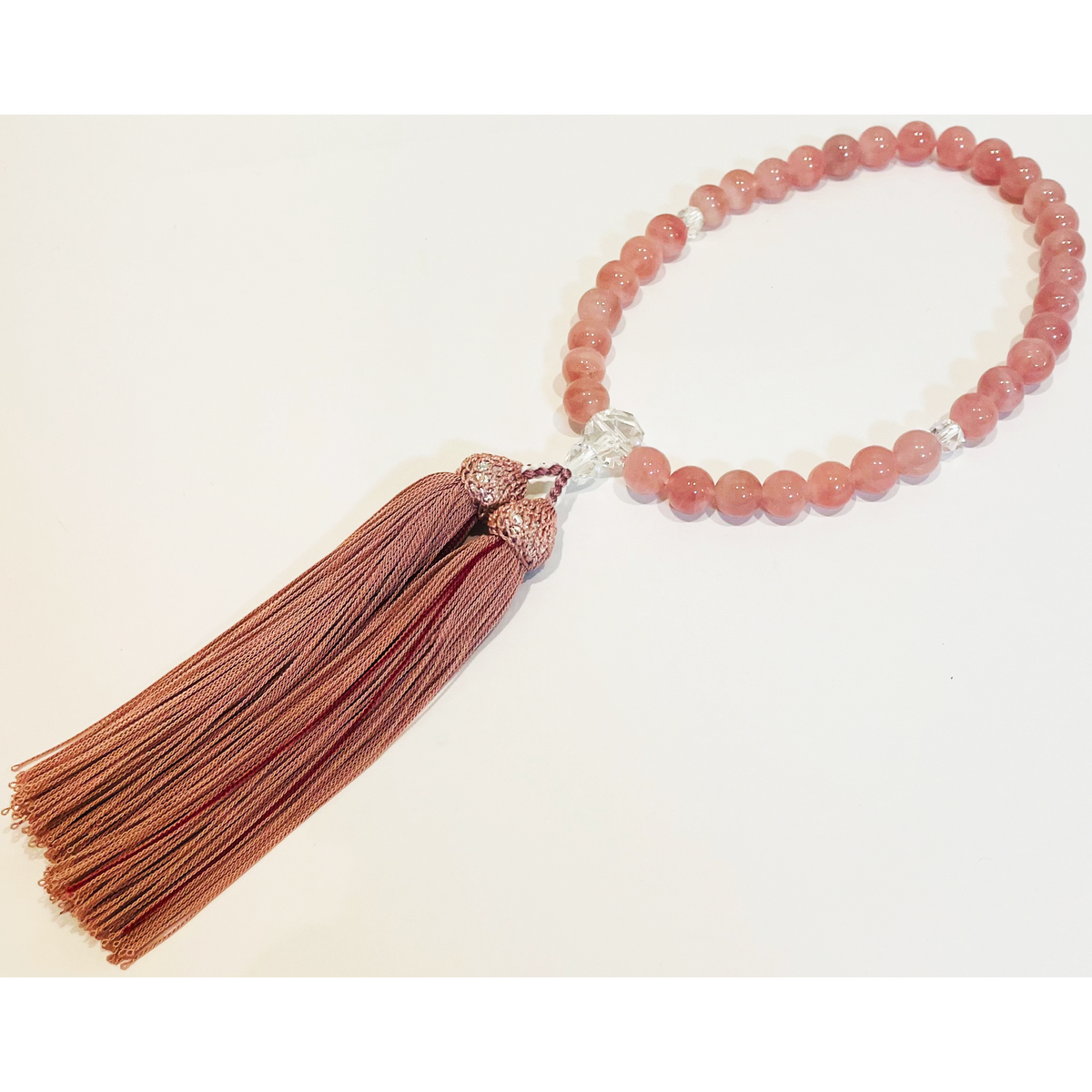 数珠　深蘇芳 数珠深蘇芳