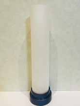 画像をギャラリービューアに読み込む, 和照灯 こなみ ブルーグレー 高さ29cm 直径7.5cm