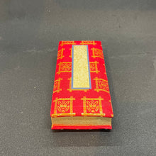 画像をギャラリービューアに読み込む, 金襴 鳥の子 過去帳 法華 日付入り